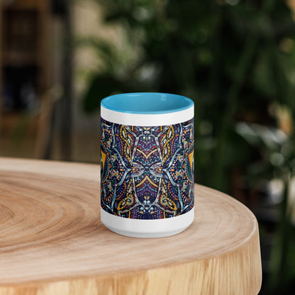 Crown Chakra Mug | Choice of Pink, Blue or Black Inside