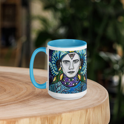 Aries Star Sign Mug | Choice of Blue or Black Inside