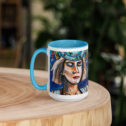 Ego Death Mug | Choice of Pink, Blue, Yellow or Black Inside