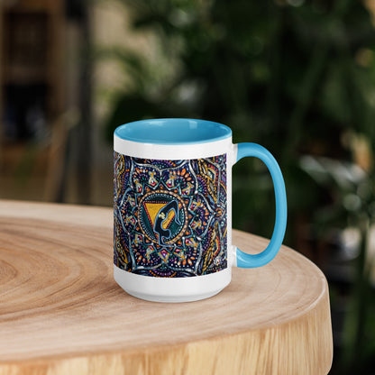 Crown Chakra Mug | Choice of Pink, Blue or Black Inside