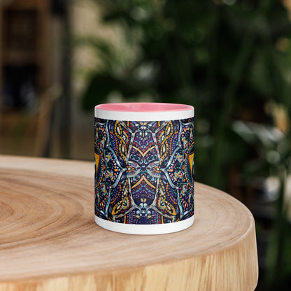 Crown Chakra Mug | Choice of Pink, Blue or Black Inside
