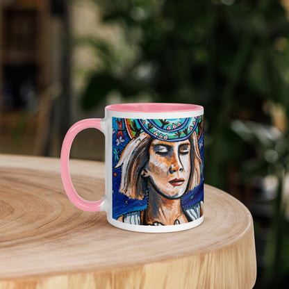 Ego Death Mug | Choice of Pink, Blue, Yellow or Black Inside