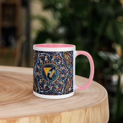 Crown Chakra Mug | Choice of Pink, Blue or Black Inside