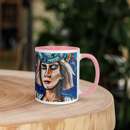 Ego Death Mug | Choice of Pink, Blue, Yellow or Black Inside