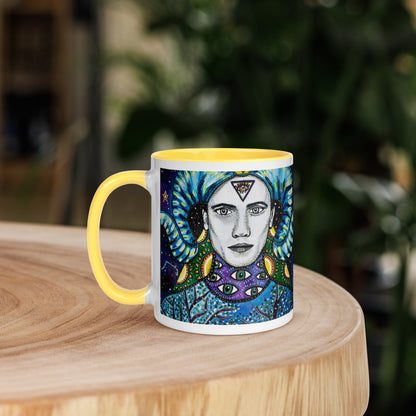 Aries Star Sign Mug | Choice of Blue or Black Inside