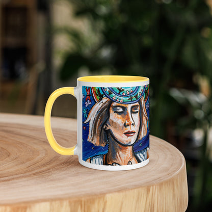 Ego Death Mug | Choice of Pink, Blue, Yellow or Black Inside