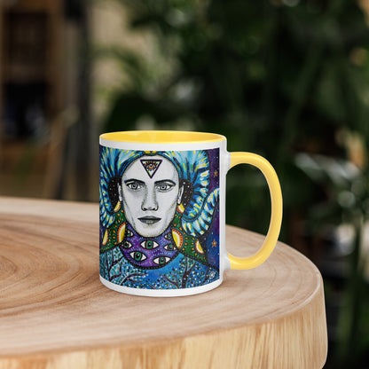Aries Star Sign Mug | Choice of Blue or Black Inside