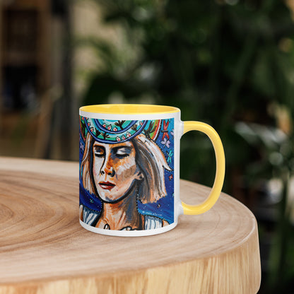 Ego Death Mug | Choice of Pink, Blue, Yellow or Black Inside