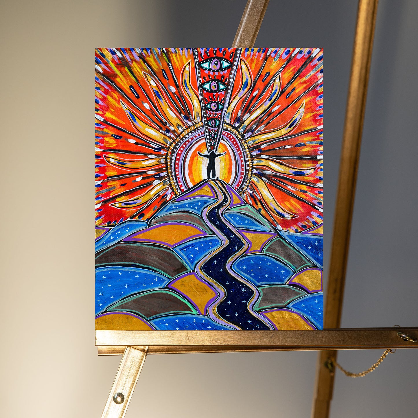 Say It, Feel It, Live It Original Painting