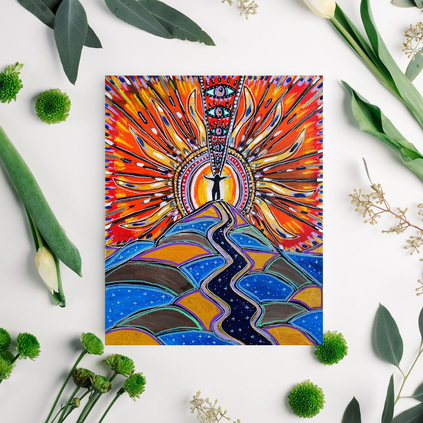 Say It, Feel It, Live It Original Painting
