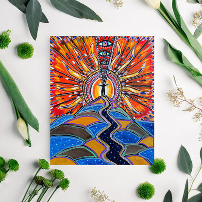 Say It, Feel It, Live It Original Painting