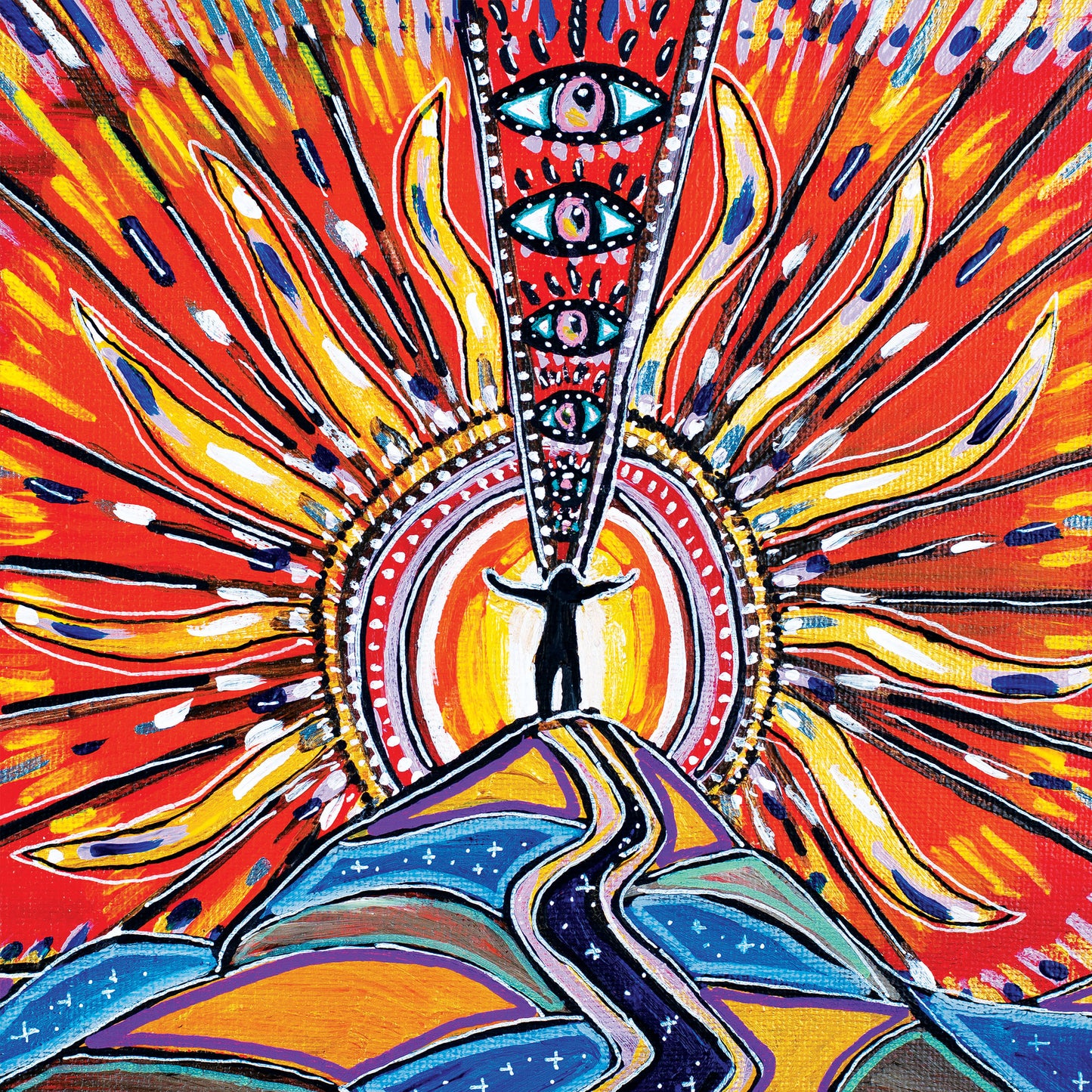 Say It, Feel It, Live It Original Painting