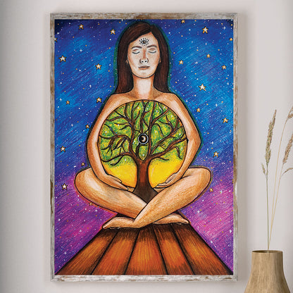 Home Is Within Me Print | A5, A4 & A3 Size or Digital Download