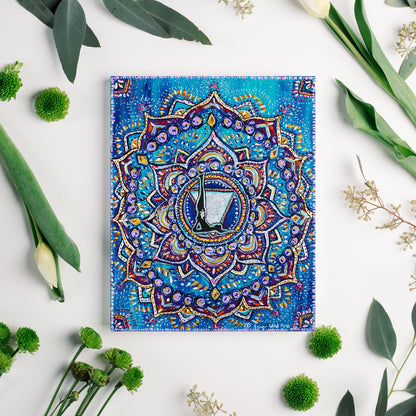 Throat Chakra Original Painting