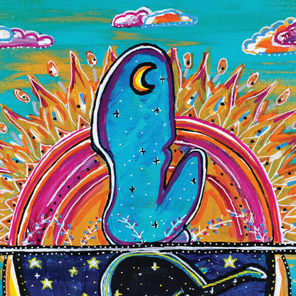 Embrace Your Shadow Original Painting