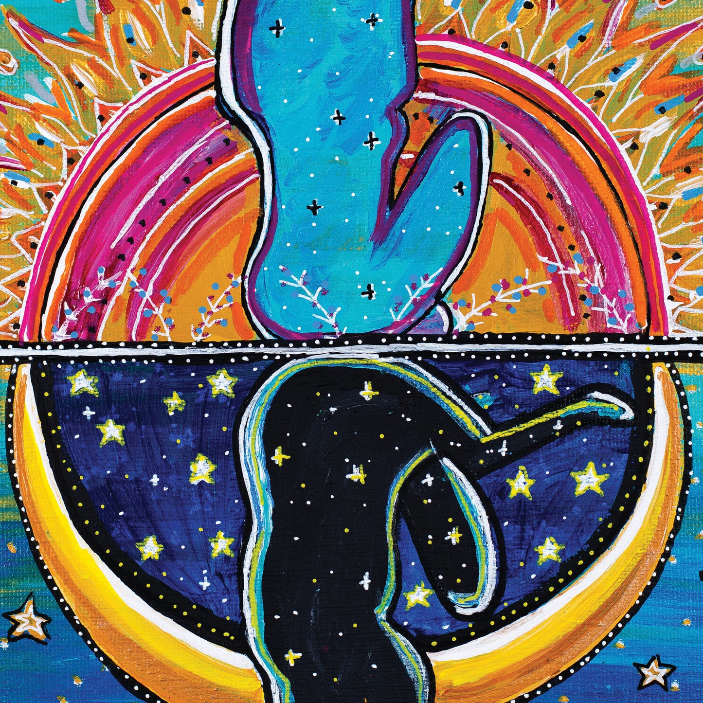 Embrace Your Shadow Original Painting