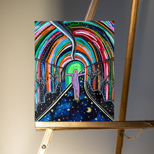 Let Go Of Comfort Original Painting