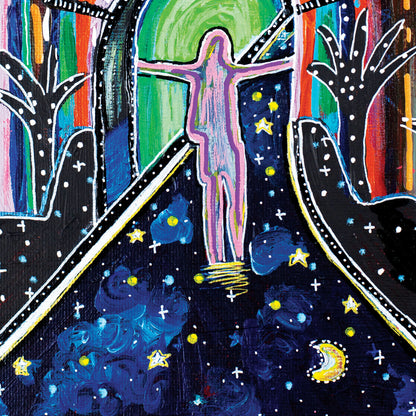 Let Go Of Comfort Original Painting
