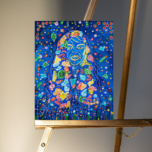 Health Is Wealth Original Painting