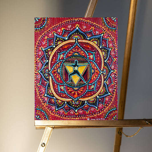 Root Chakra Original Painting