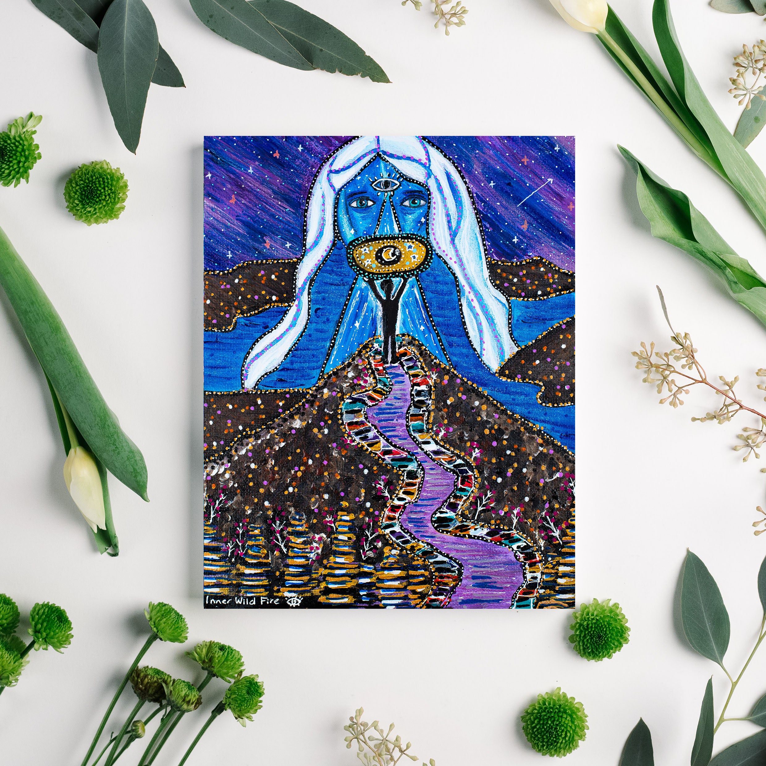 Embrace Your Fear Original Painting
