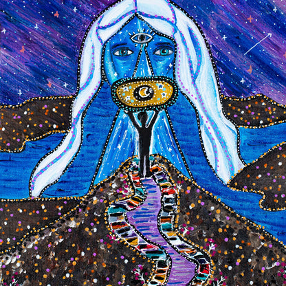 Embrace Your Fear Original Painting