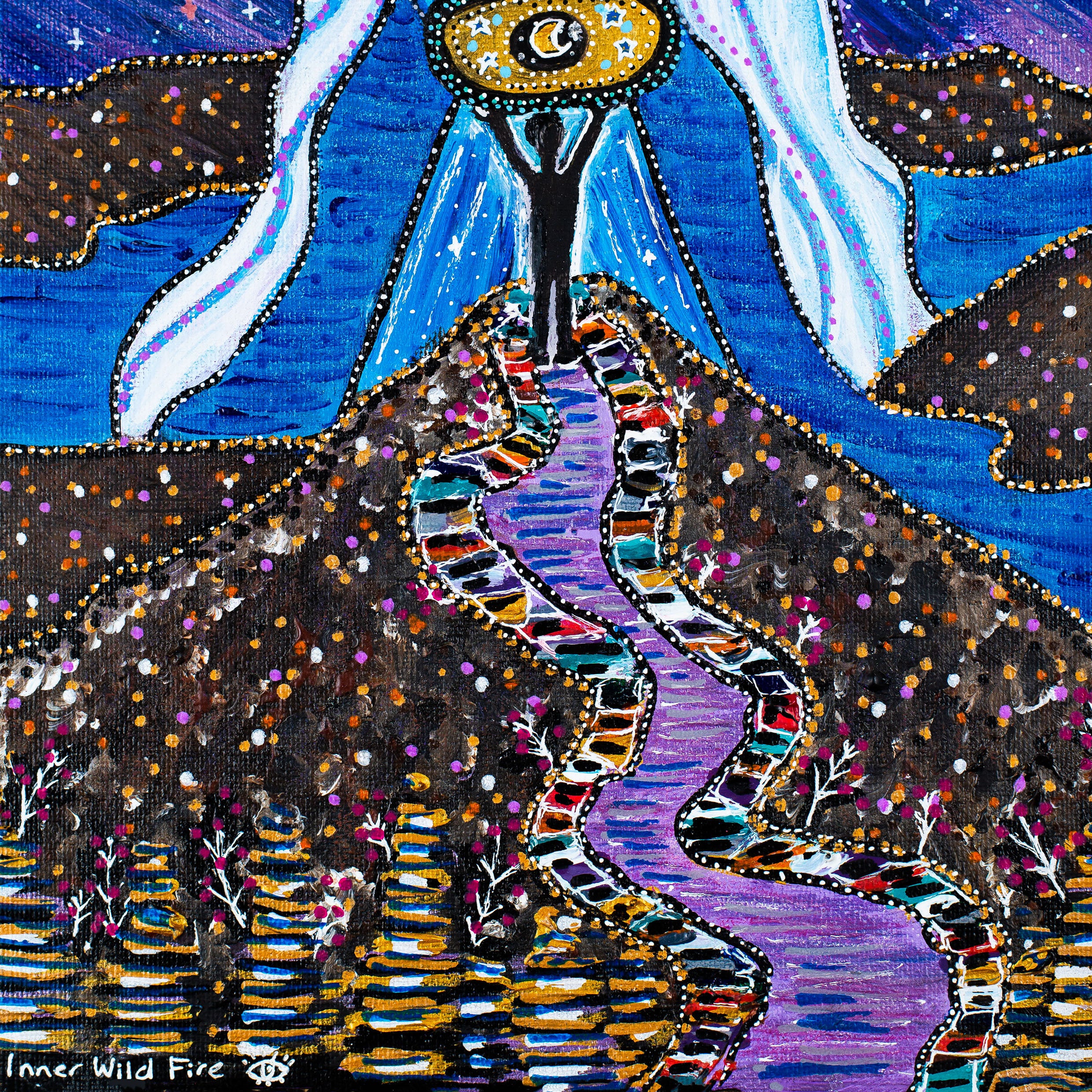 Embrace Your Fear Original Painting