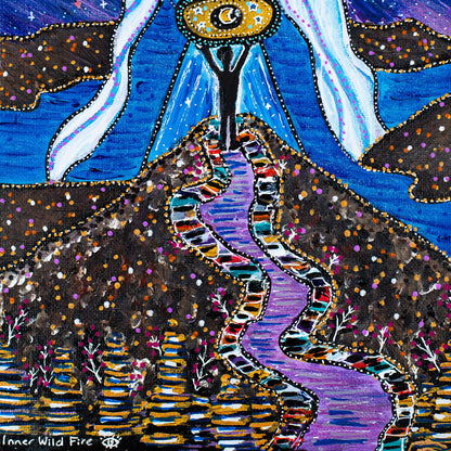 Embrace Your Fear Original Painting