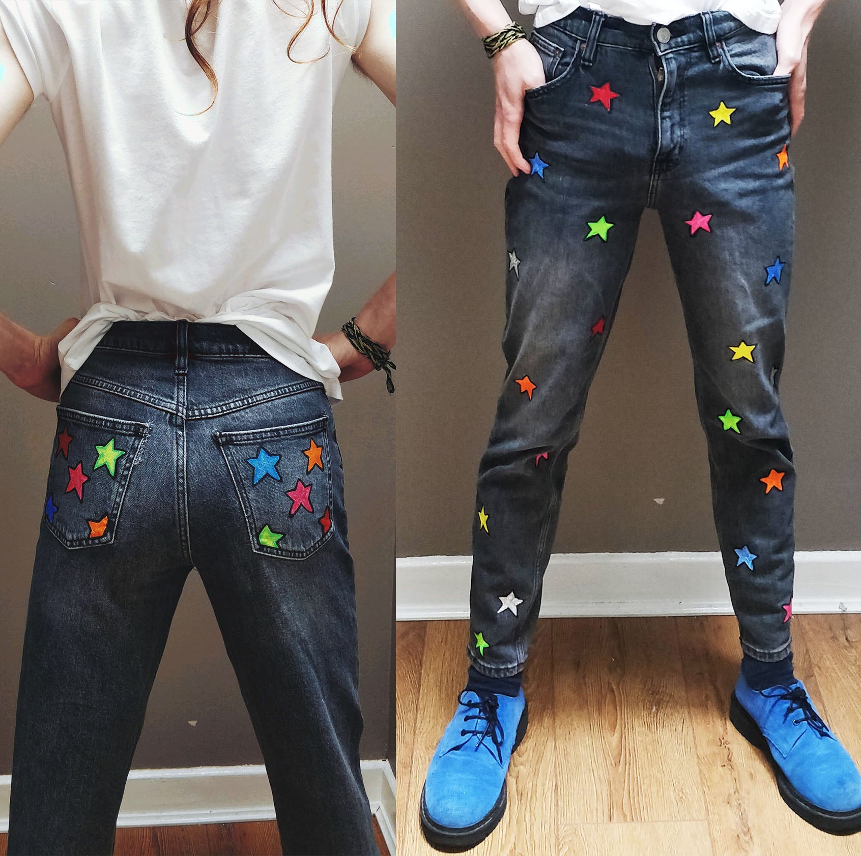Custom Hand-Painted Denim Jeans (You Supply The Jeans) – Inner