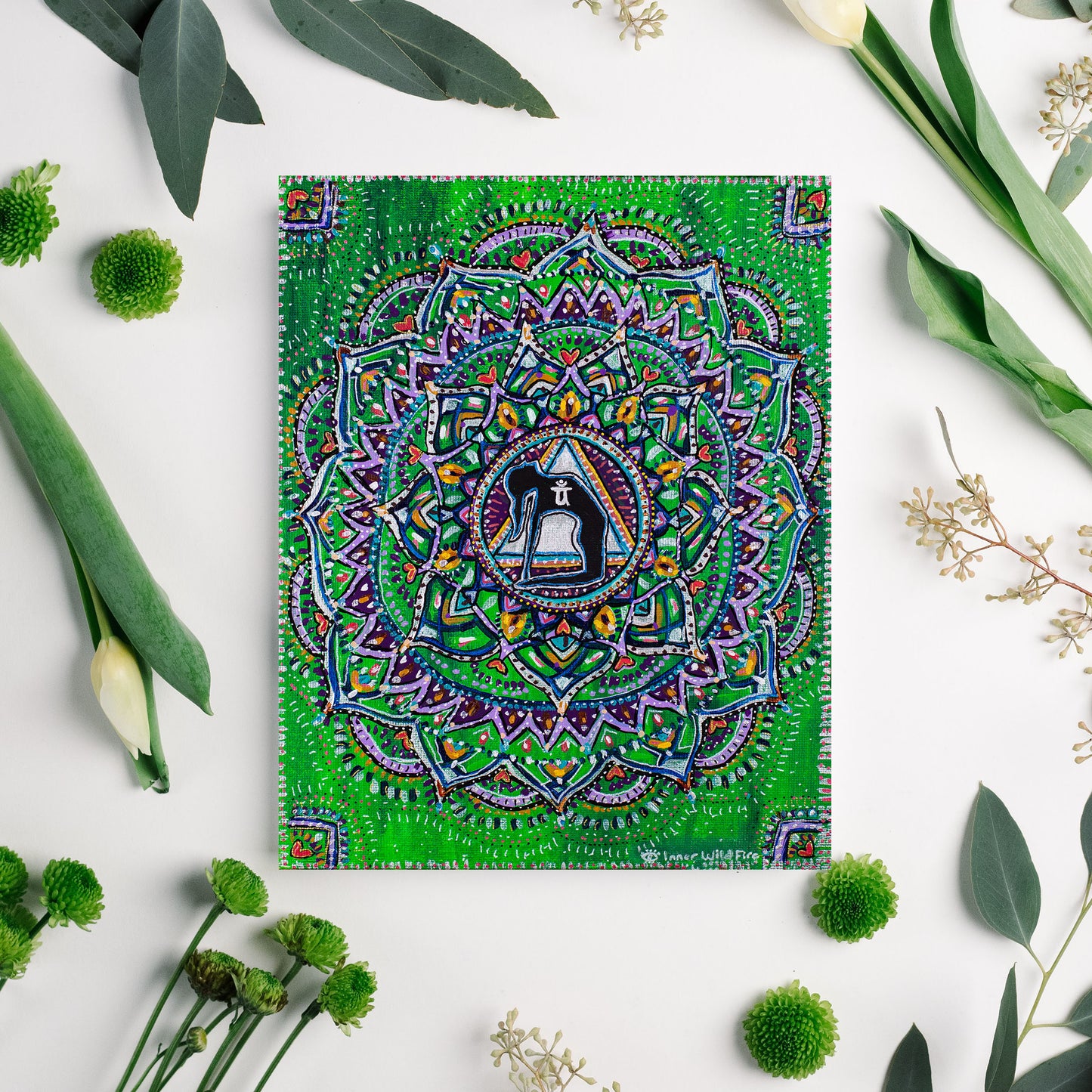 Heart Chakra Original Painting