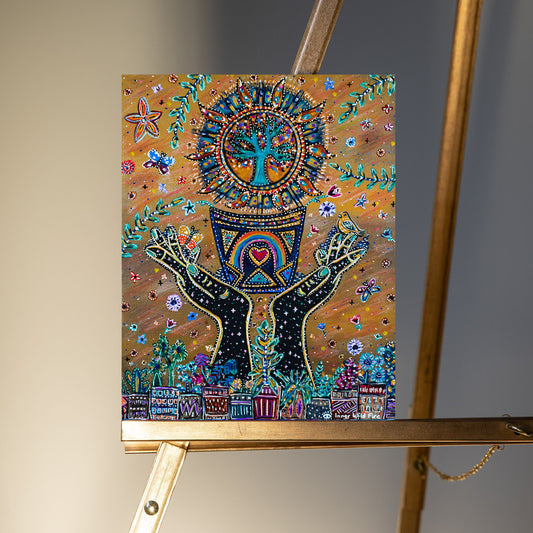 Express Gratitude Original Painting