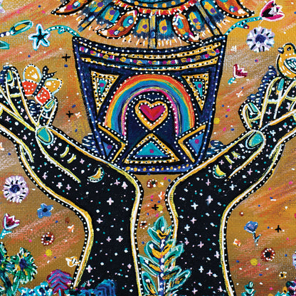 Express Gratitude Original Painting
