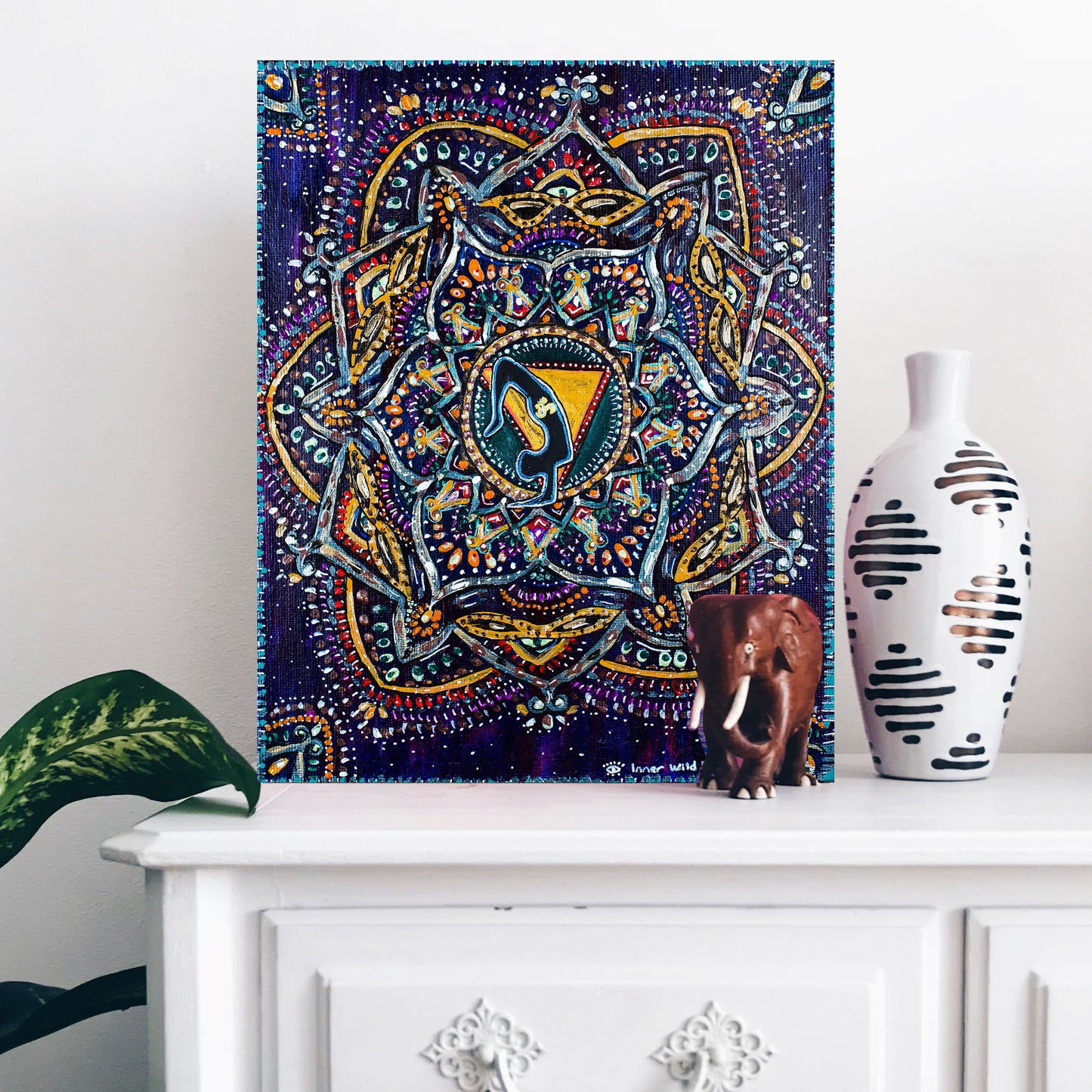 Crown Chakra Original Painting