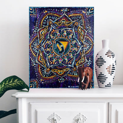 Crown Chakra Original Painting