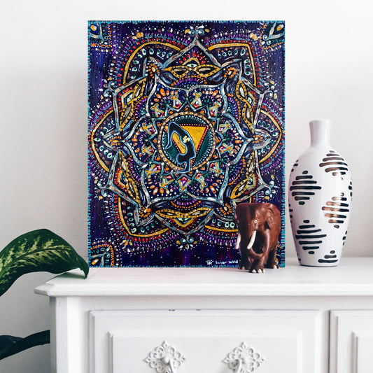Crown Chakra Original Painting