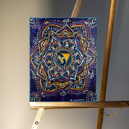 Crown Chakra Original Painting