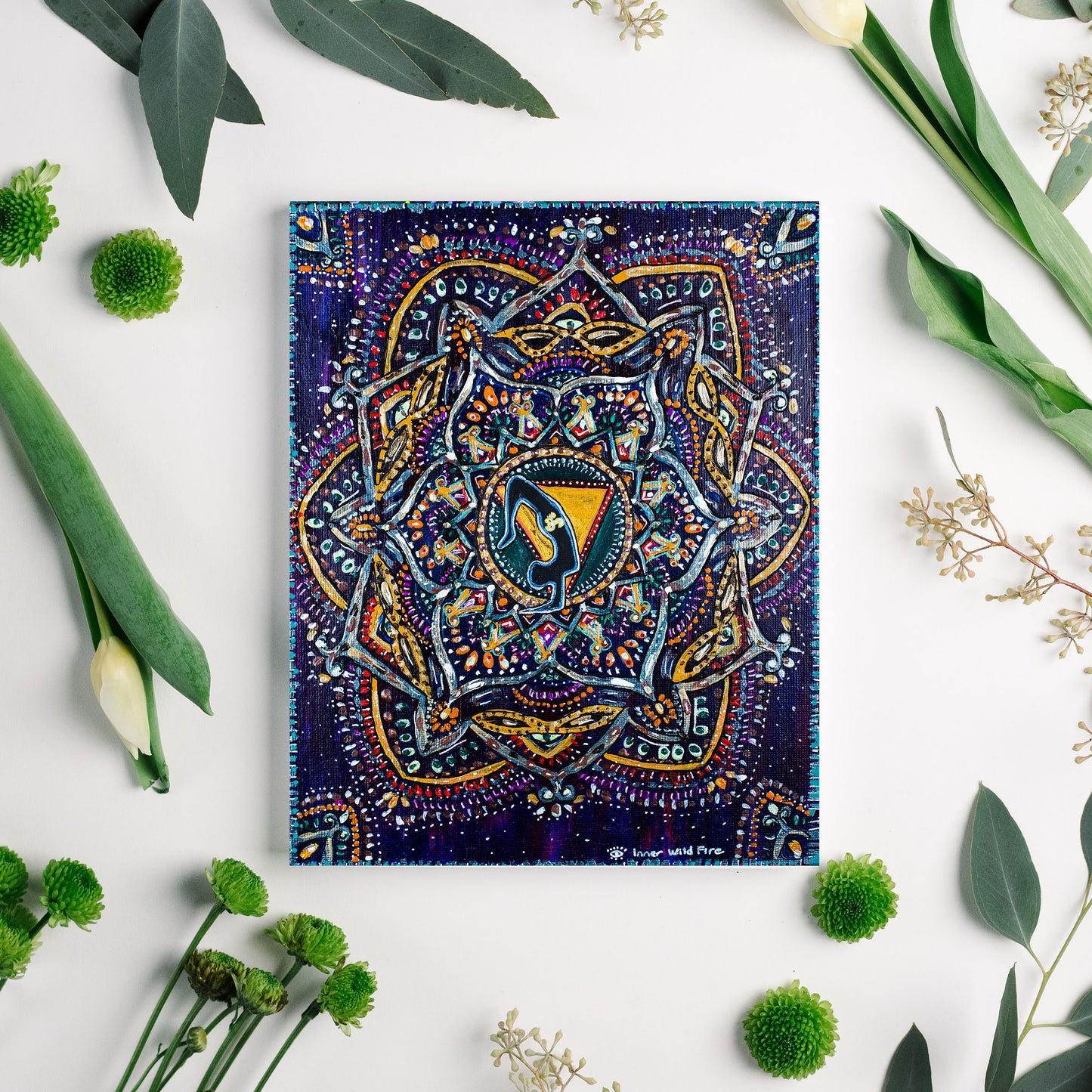 Crown Chakra Original Painting