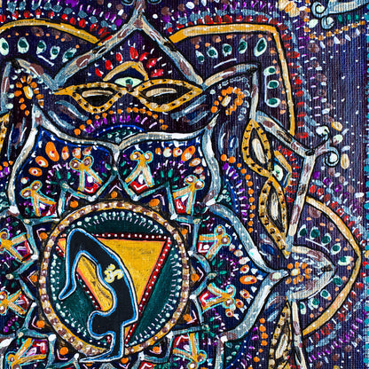 Crown Chakra Original Painting