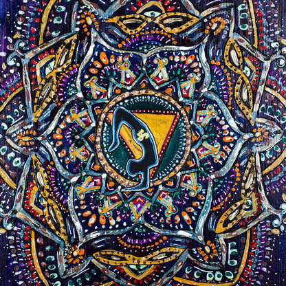 Crown Chakra Original Painting