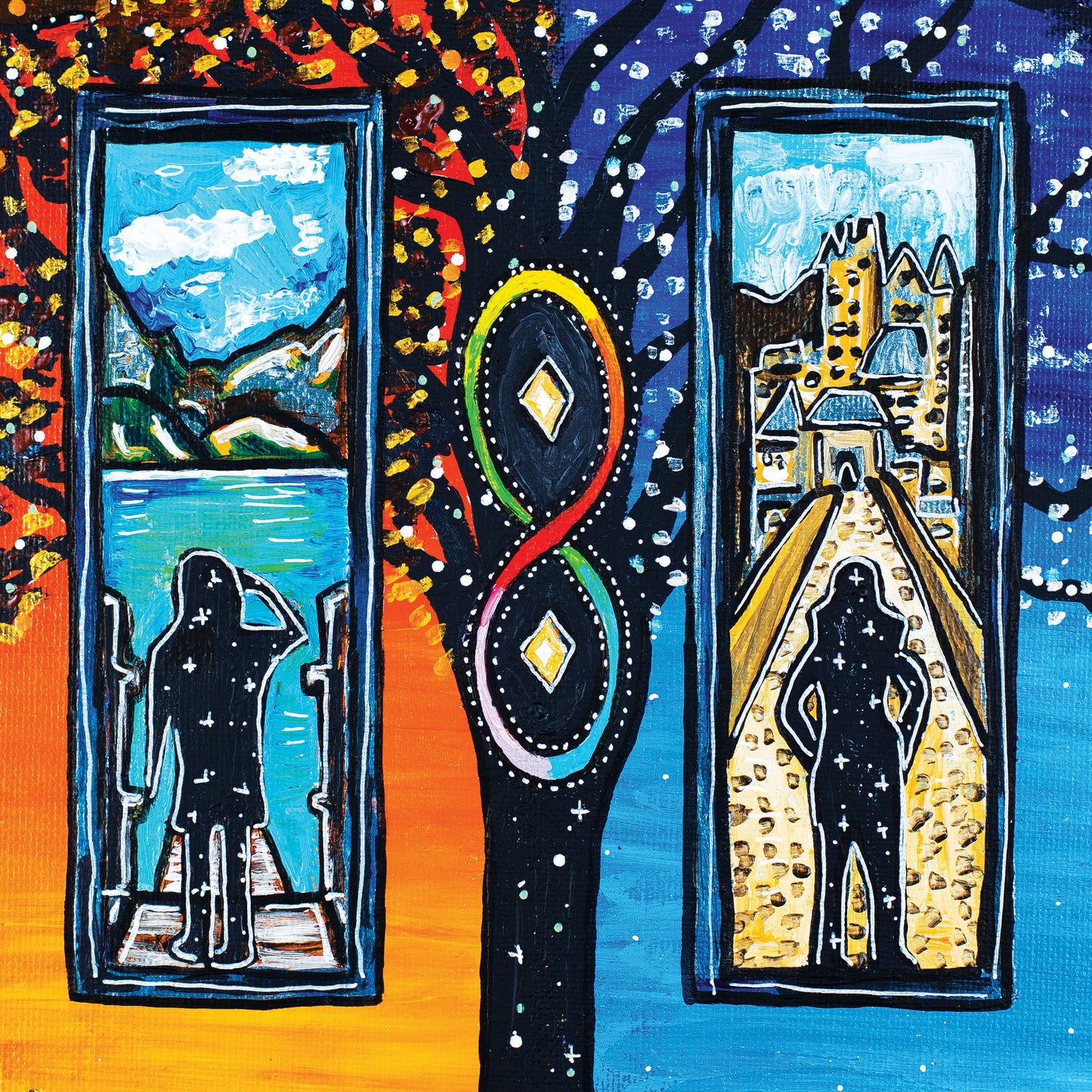 The World is Your Mirror Art Print A5, A4 & A3 Size