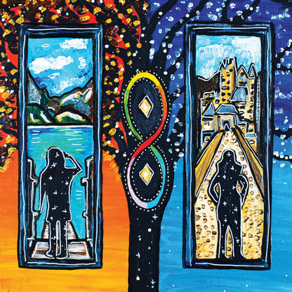 The World is Your Mirror Original Painting