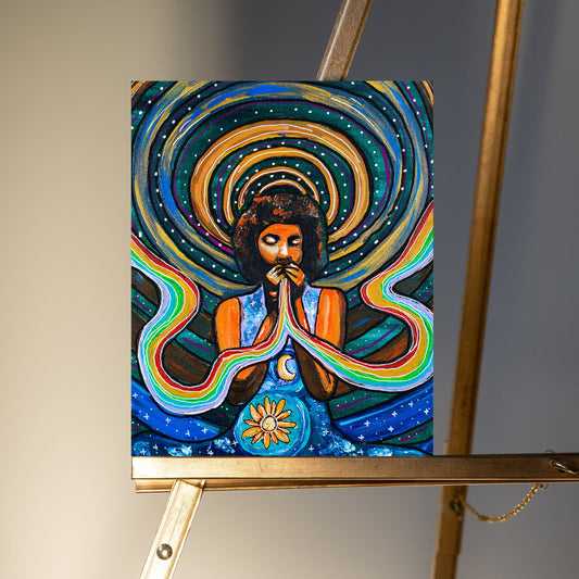 Words Have Vibrations Original Painting