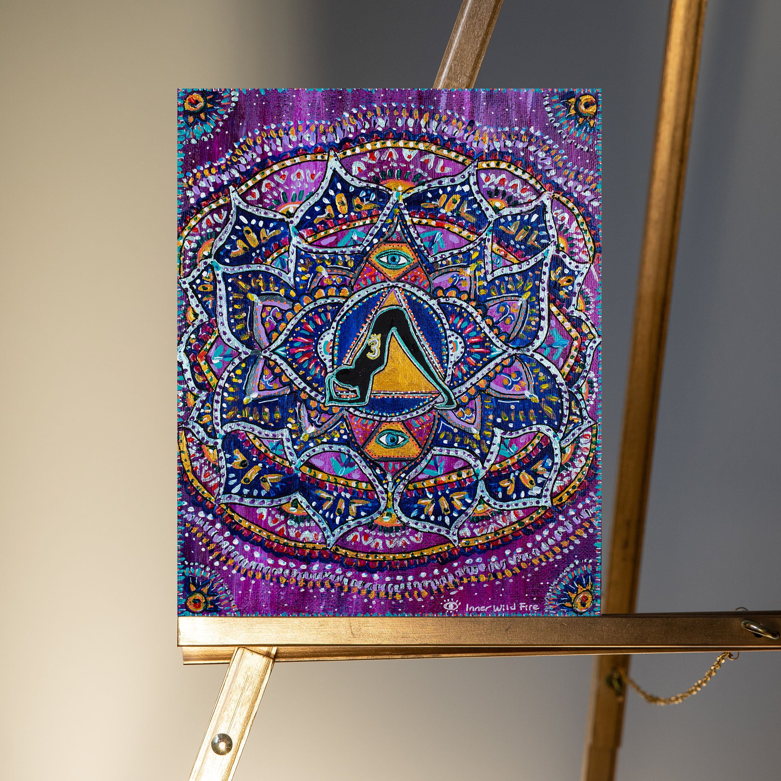 Third Eye Chakra Original Painting