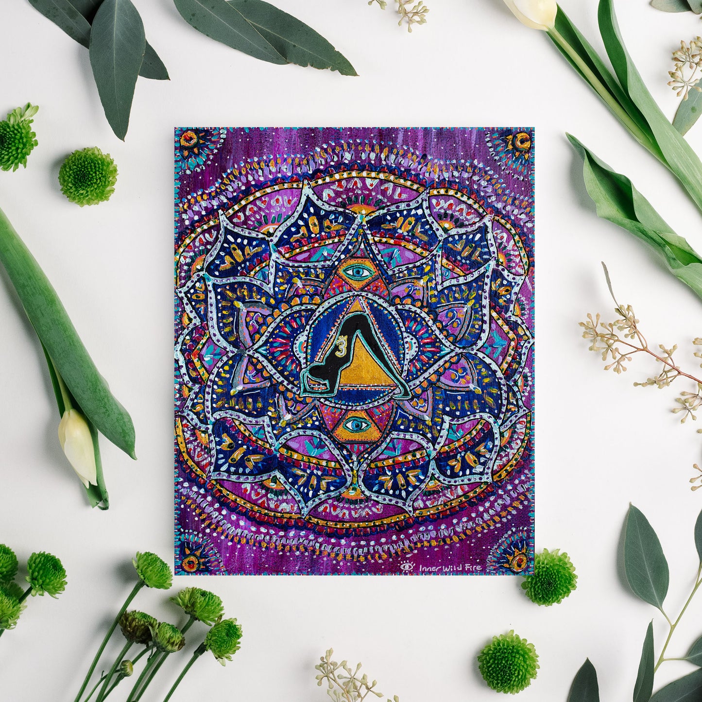 Third Eye Chakra Original Painting