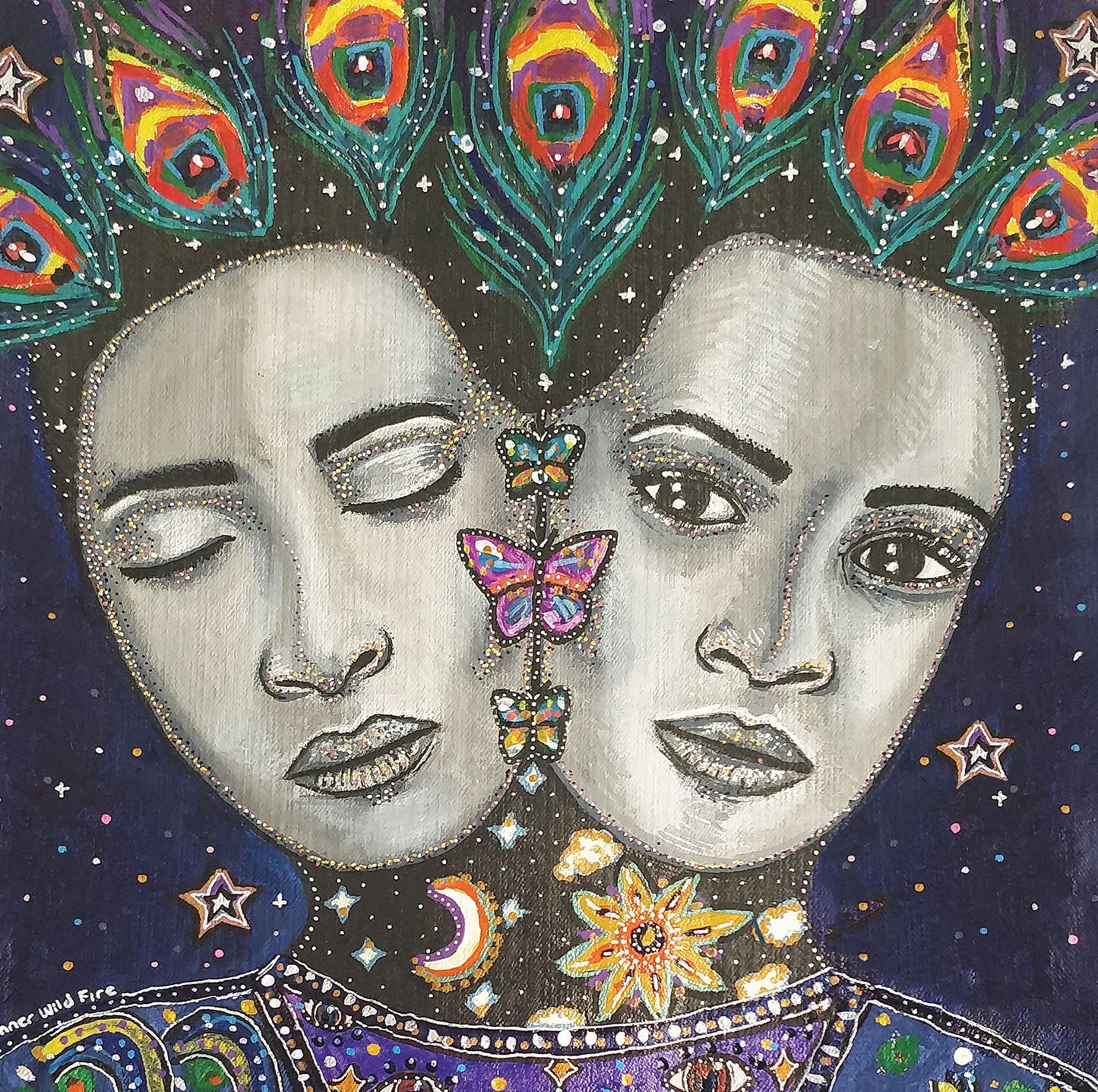 Gemini Star Sign Print | A5 & A4 Size or Digital Download