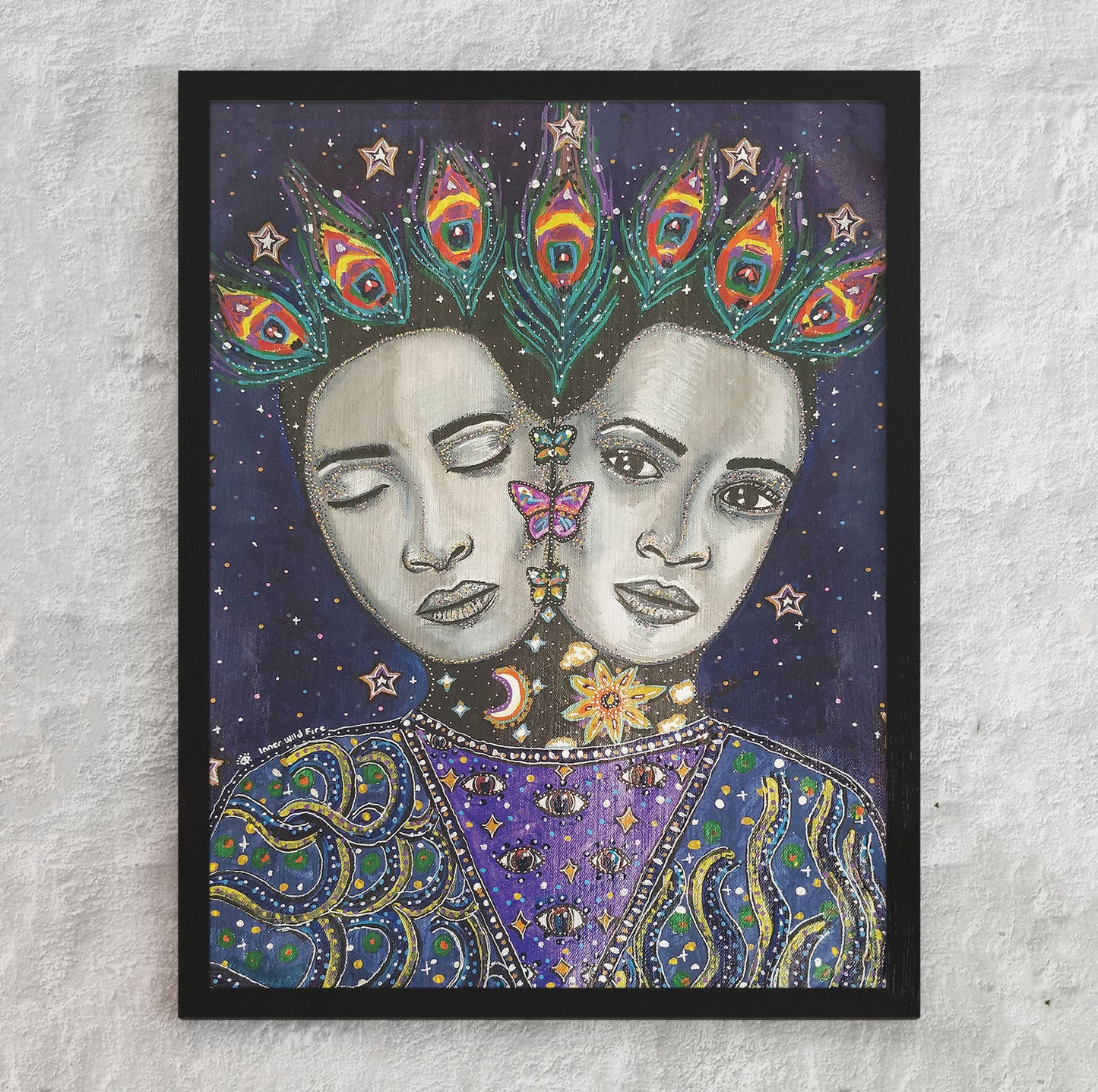 Gemini Star Sign Print | A5 & A4 Size or Digital Download