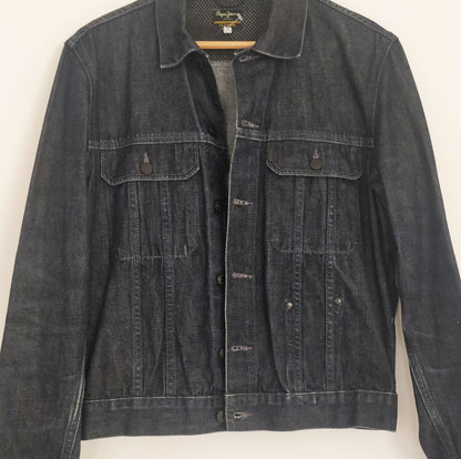 SOLD Leo Female Hand Painted One Of A Kind Denim Jacket