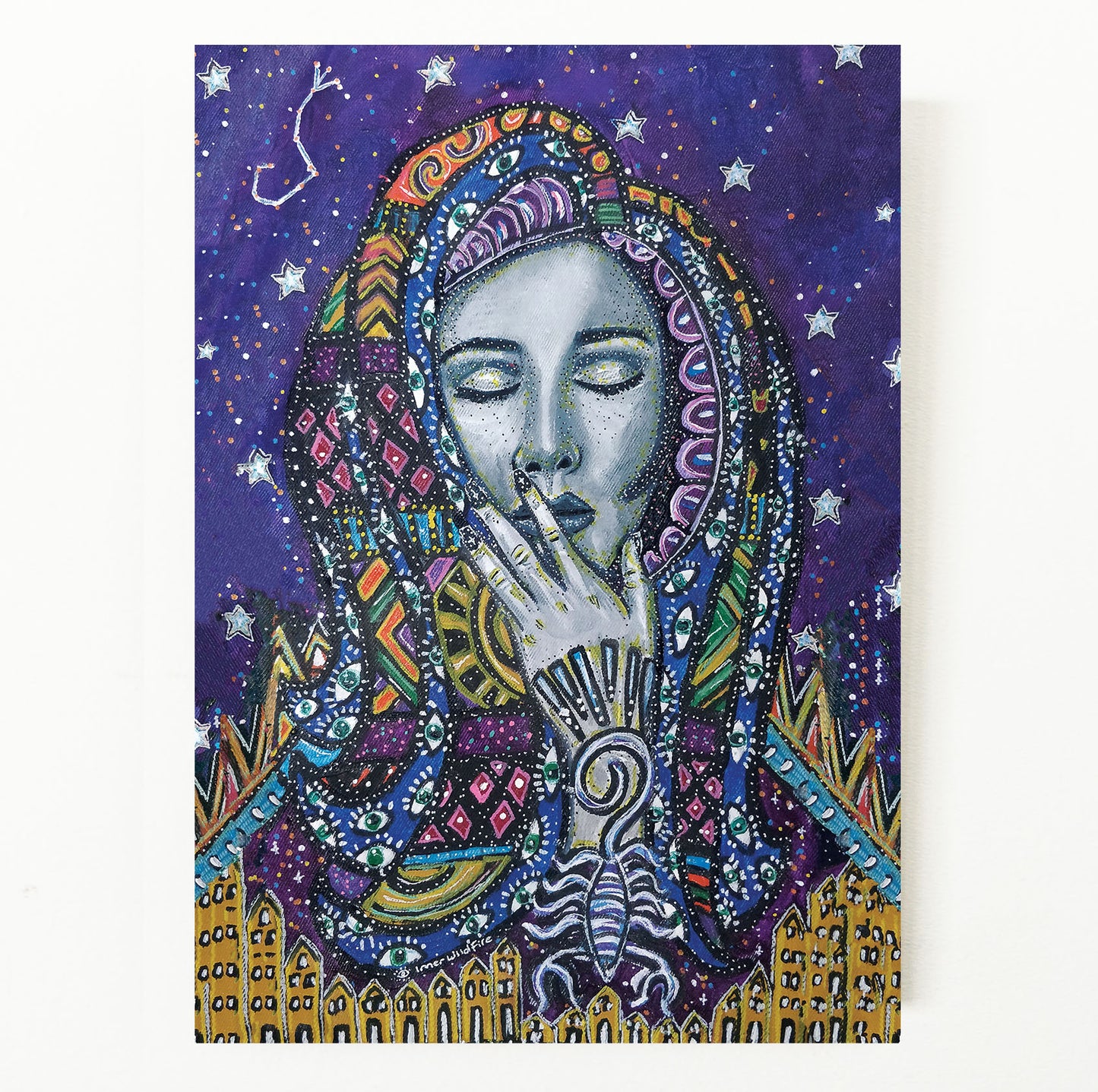 Scorpio Star Sign Print | A5 & A4 Size or Digital Download