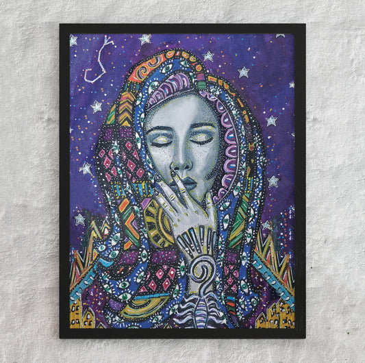 Scorpio Star Sign Print | A5 & A4 Size or Digital Download